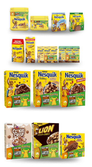 scatole prodotti Nesquik coinvolti