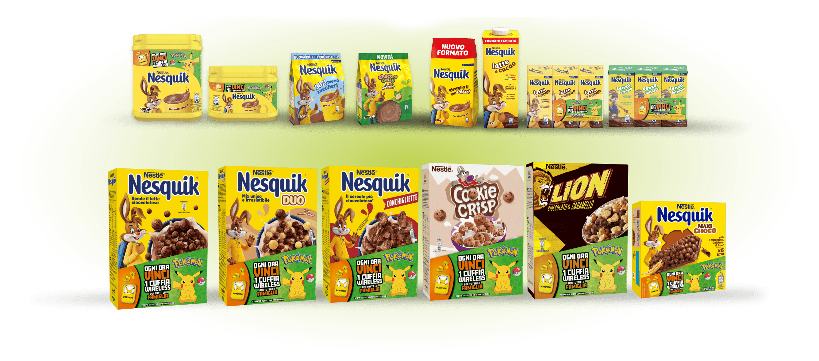 scatole prodotti Nesquik coinvolti