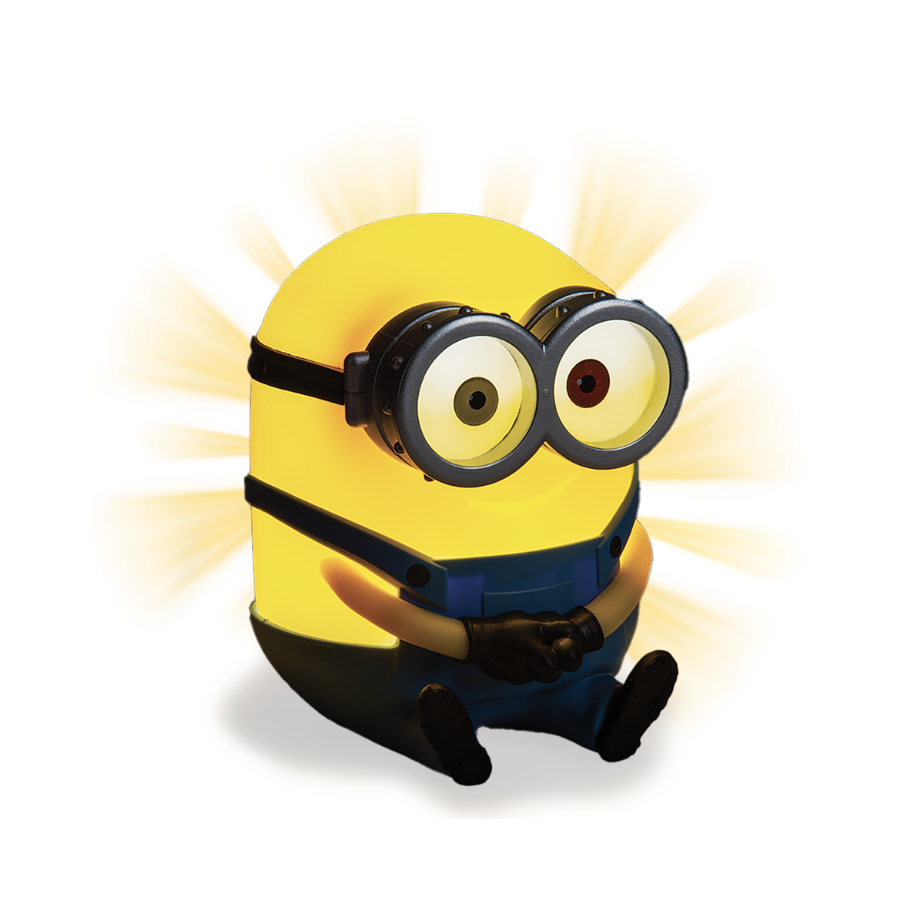 lampada a forma di minion